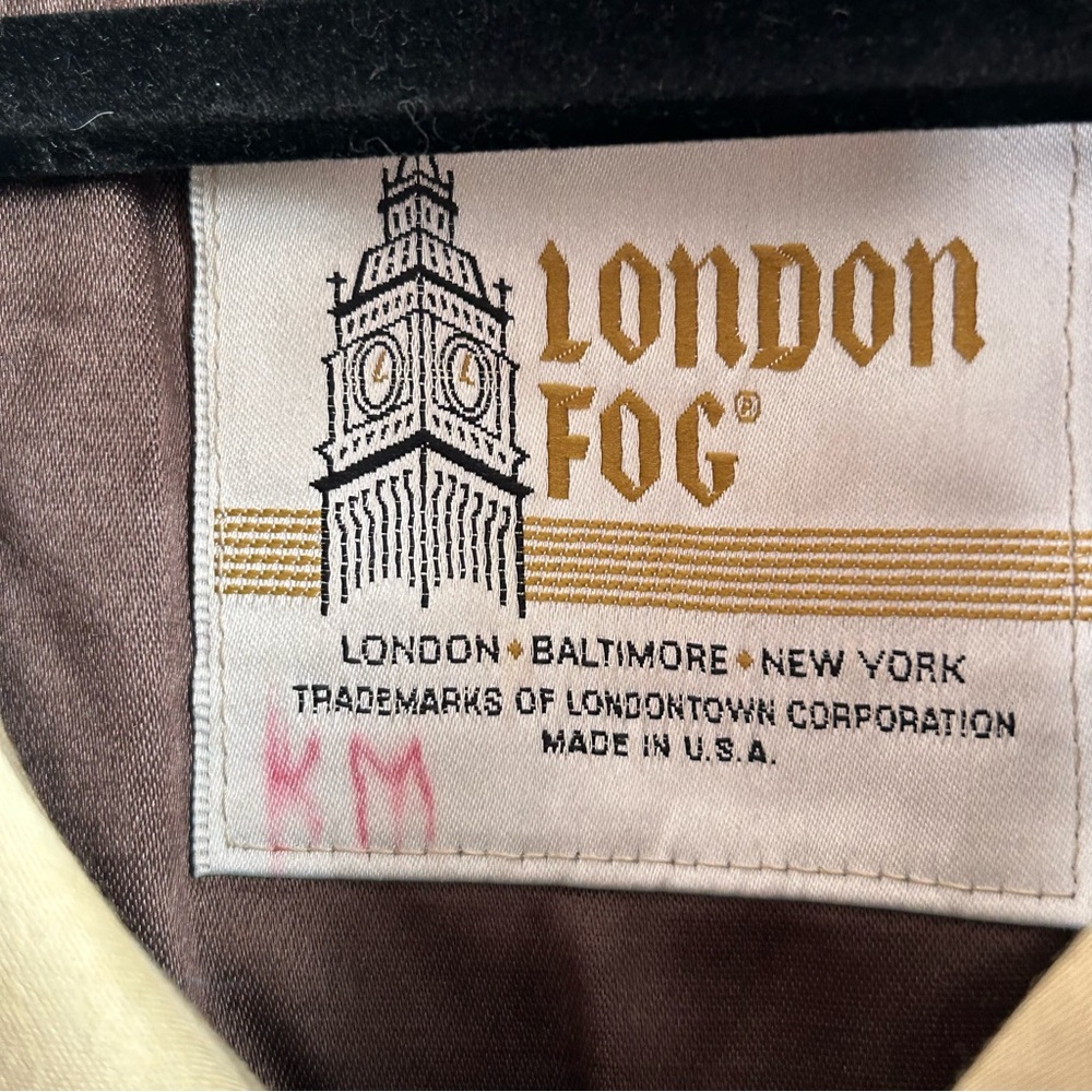 Vintage London Fog Men’s Lined Trench 42L - Picture 7 of 10